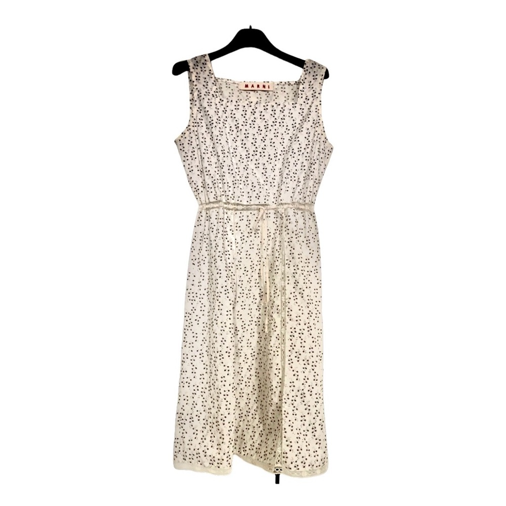 Marni dress with lace inserts 44